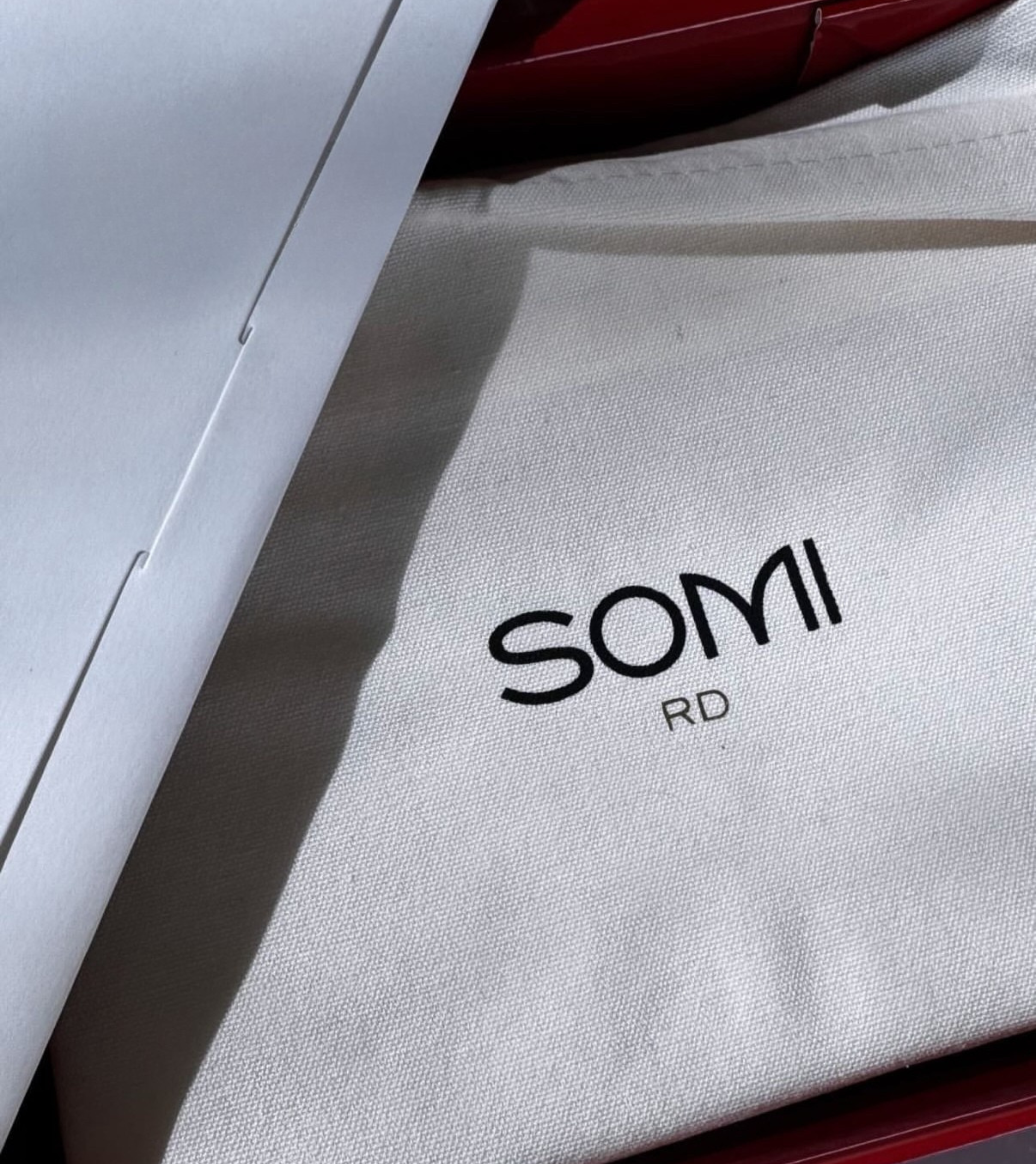 MONOGRAMMED DUST BAG
